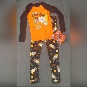 2 piece Jojo Siwa Halloween Pajama with  Halloween Bow